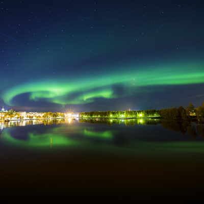 Aurora Borealis in Finland, Mikkeli